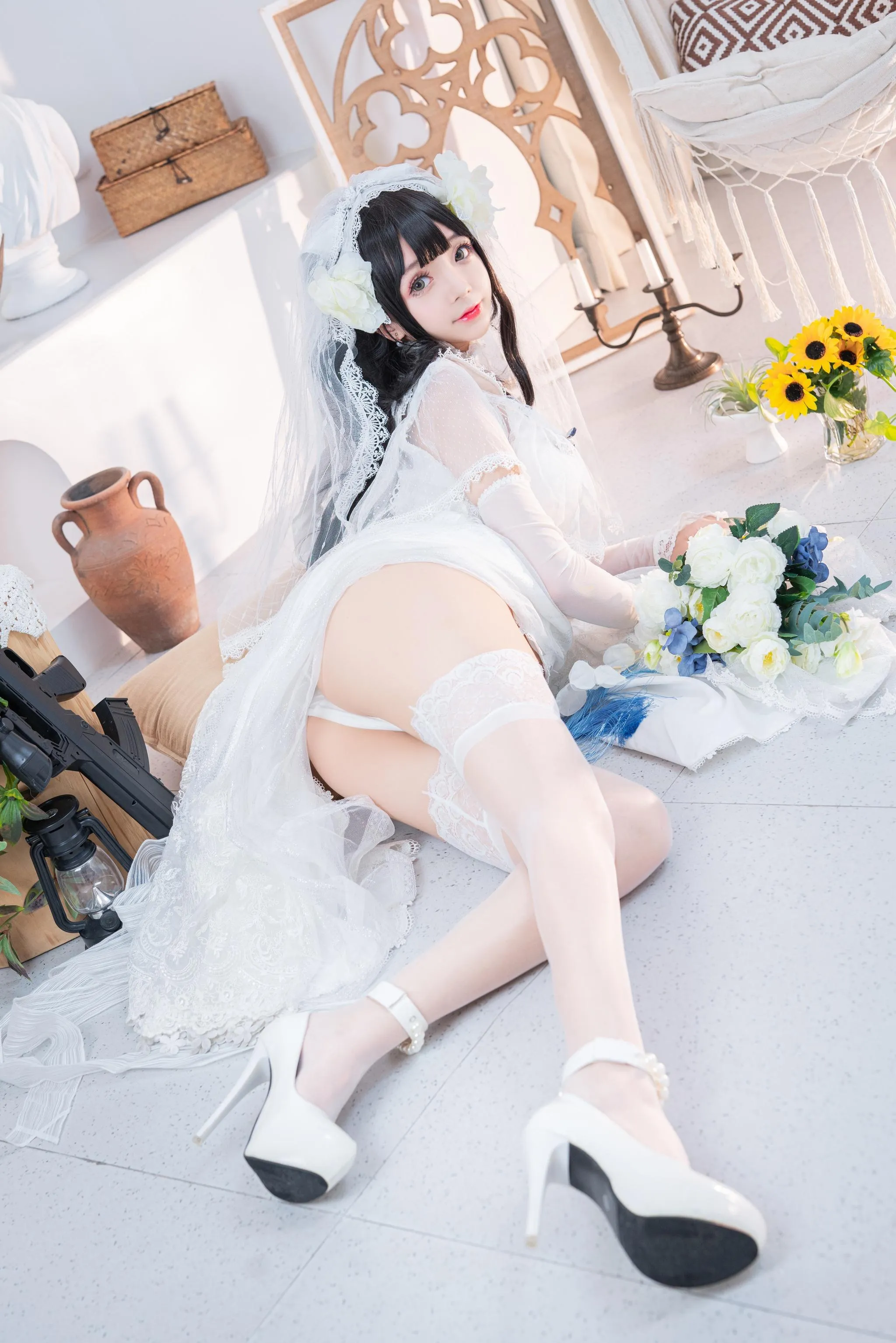日奈娇 – NO.31 95式婚纱 [52P]插图7